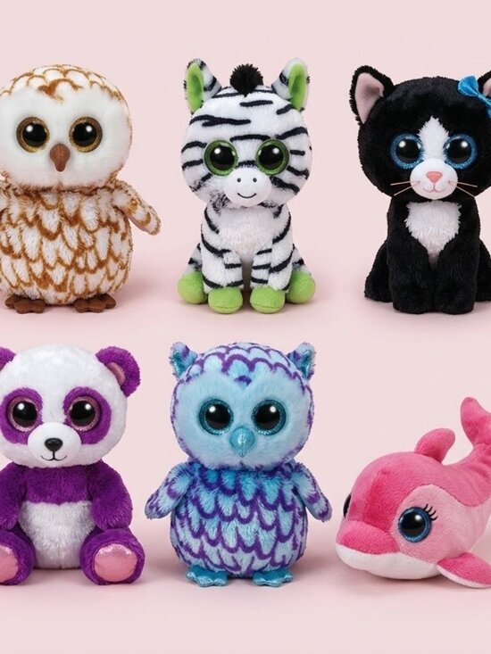 Ty Other - Ty Beanie Boo Collector's Plush Bundle 6" Set of 6